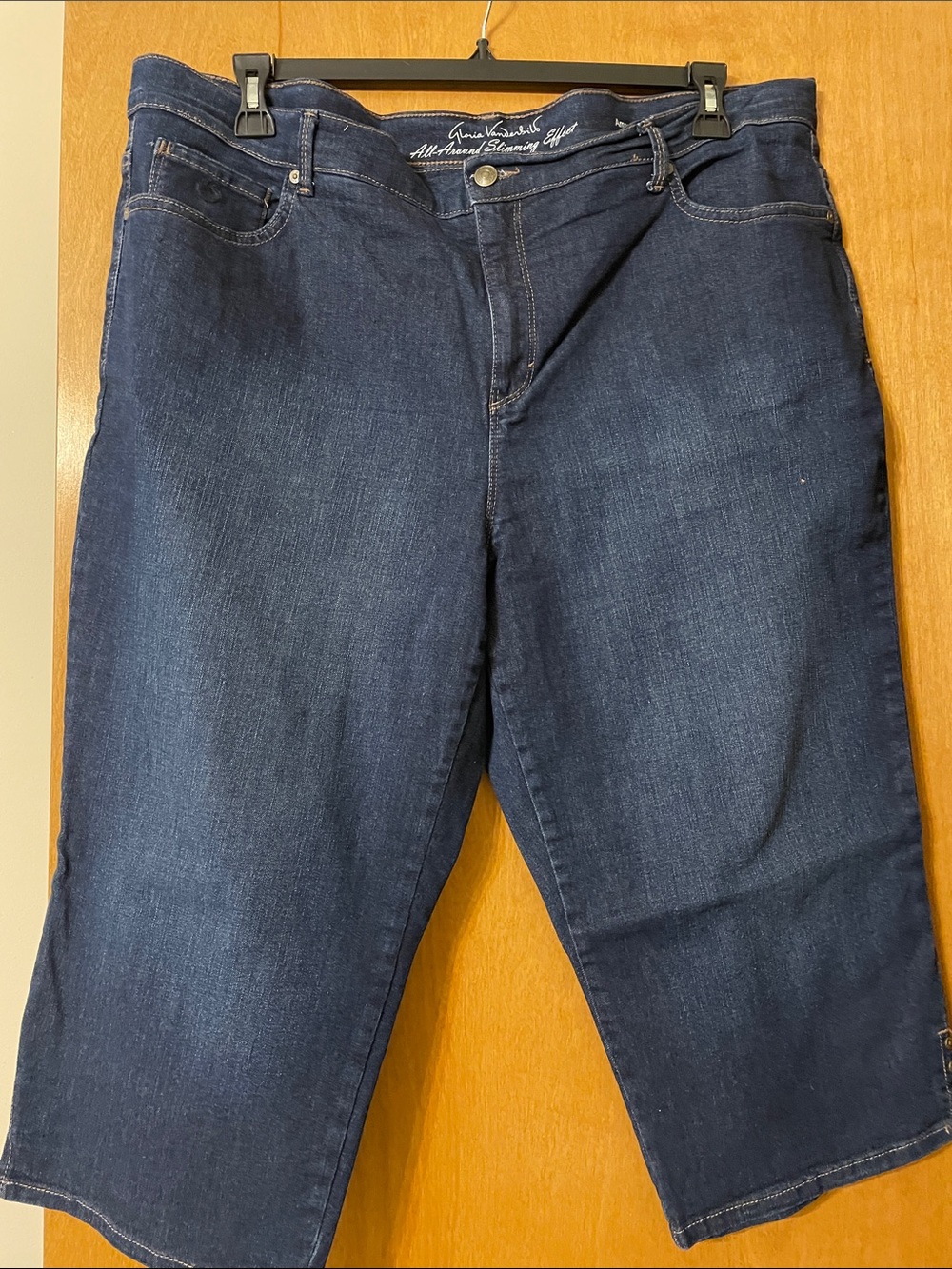 Gloria Vanderbilt Indigo Cropped Ankle Jeans